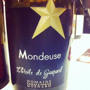 Savoie - Mondeuse - Domaine Pascal et Annick Quenard - L'Etoile de Gaspard - 2012 - Insta