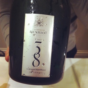 Champagne - Henriot - Cuve 38 - insta