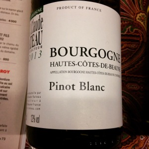 Bourgogne - Hautes-côtes-de-Beaune - Jean-Claude Rateau - Pinot Blanc - 2013 - Insta