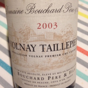 Bourgogne - Volnay 1er Cru Taillepied - Bouchard Père & Fils - 2003