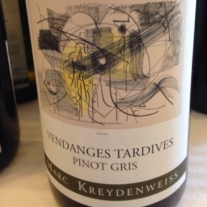 Alsace – Pinot gris - Domaine Marc Kreydenweiss – Vendanges Tardives – 2010