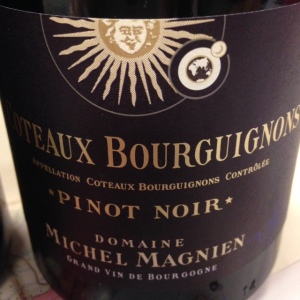 Bourgogne - Coteaux Bourguignons - Domaine Michel Magnien - Pinot Noir - 2014