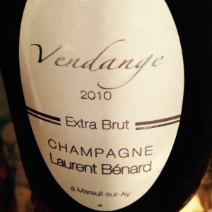 Champagne - Laurent Bénard - Extra Brut - Vendange - 2010